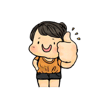 Little chubby face（個別スタンプ：18）