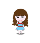 Arnan cute girl（個別スタンプ：3）