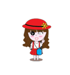 Arnan cute girl（個別スタンプ：4）