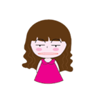 Arnan cute girl（個別スタンプ：5）