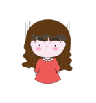 Arnan cute girl（個別スタンプ：6）