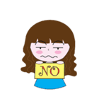 Arnan cute girl（個別スタンプ：11）