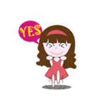 Arnan cute girl（個別スタンプ：12）