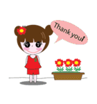 Arnan cute girl（個別スタンプ：15）