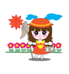 Arnan cute girl（個別スタンプ：16）