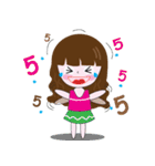 Arnan cute girl（個別スタンプ：17）