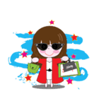 Arnan cute girl（個別スタンプ：22）