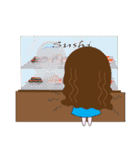 Arnan cute girl（個別スタンプ：23）