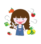Arnan cute girl（個別スタンプ：30）