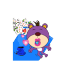 Animation bear(Animation)2（個別スタンプ：11）