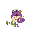 Animation bear(Animation)2（個別スタンプ：17）