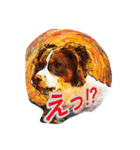 ブリタニースパニエル ごあいさつ❷（個別スタンプ：24）