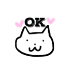 ゆるいねこ・にゃんぴっぴの日常（個別スタンプ：3）