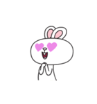 Honey Bunny Rabbit : Animated（個別スタンプ：7）