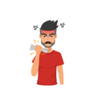 Eric : Mustache Boy（個別スタンプ：14）