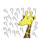 Giraffe can speak（個別スタンプ：11）