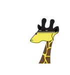 Giraffe can speak（個別スタンプ：21）