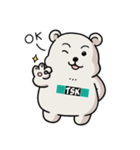 TSK polar bear（個別スタンプ：3）