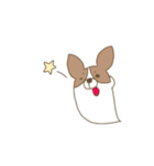 いぬのおばけ。（個別スタンプ：8）
