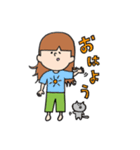 少女ココちゃん（個別スタンプ：3）