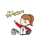 少女ココちゃん（個別スタンプ：5）