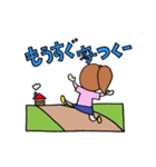少女ココちゃん（個別スタンプ：30）