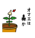 オマエは植物か（個別スタンプ：24）