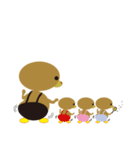 Holiday of a kuma（個別スタンプ：40）
