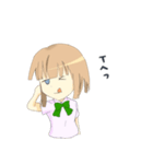 半目少女（個別スタンプ：10）