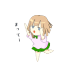 半目少女（個別スタンプ：24）