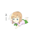 半目少女（個別スタンプ：28）