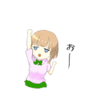 半目少女（個別スタンプ：30）