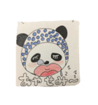 気まぐれパンダ（個別スタンプ：4）