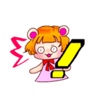 のほほん乙女脳♥クマちゃん★基本編★（個別スタンプ：8）