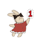 yi yi rabbit（個別スタンプ：8）