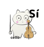 orchestra cello for everyone Spain ver（個別スタンプ：1）
