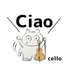 orchestra cello for everyone Spain ver（個別スタンプ：2）