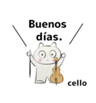 orchestra cello for everyone Spain ver（個別スタンプ：3）