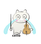 orchestra cello for everyone Spain ver（個別スタンプ：17）