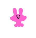 しるえっと ウサみちゃん（個別スタンプ：2）