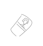 シュールすぎる某(棒)人間スタンプ（個別スタンプ：5）