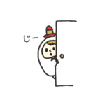 かわいいポンチョ（個別スタンプ：11）