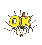 かわいいポンチョ（個別スタンプ：12）