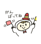 かわいいポンチョ（個別スタンプ：17）