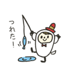 かわいいポンチョ（個別スタンプ：24）