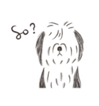 What the dog saw（個別スタンプ：38）