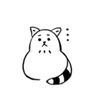 The fat cat's white rot daily（個別スタンプ：37）