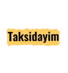Turkish most used words 2（個別スタンプ：31）