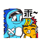 machine bear＆partner（個別スタンプ：37）