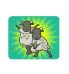 黒ひつじ。（個別スタンプ：1）